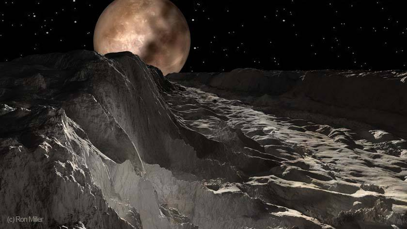 Illustration for article titled Stunning Pluto Art Makes Me Want to Hike the Norgay Montes